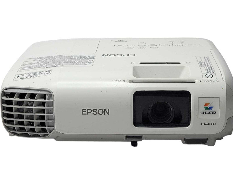 Epson PowerLite S17 H568A 2086 Normal Lamp Hours, No Remote controller _