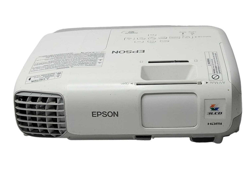 Epson PowerLite S17 H568A 2086 Normal Lamp Hours, No Remote controller _