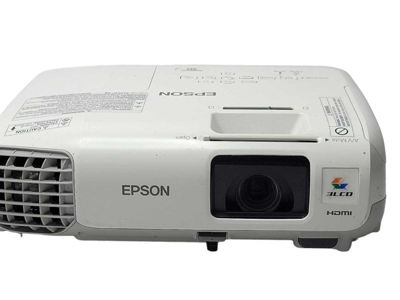 Epson PowerLite S17 H568A 2086 Normal Lamp Hours, No Remote controller _