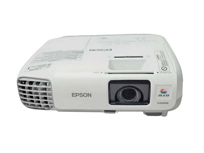Open Box Epson PowerLite X17 H569A 2700 Lumens 3LCD Projector 0 Lamp hrs _