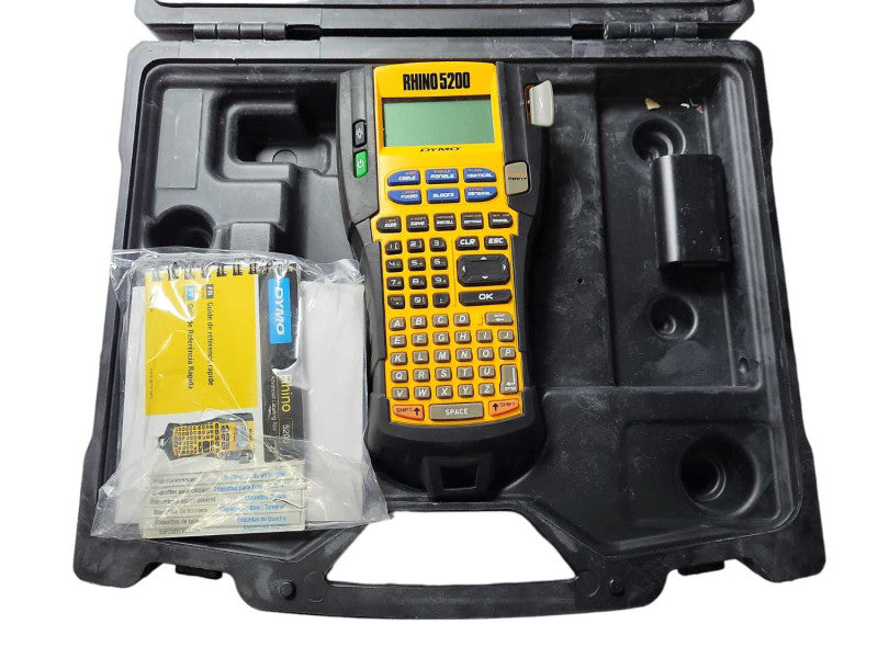 DYMO Rhino 5200 Industrial Label Maker READ $
