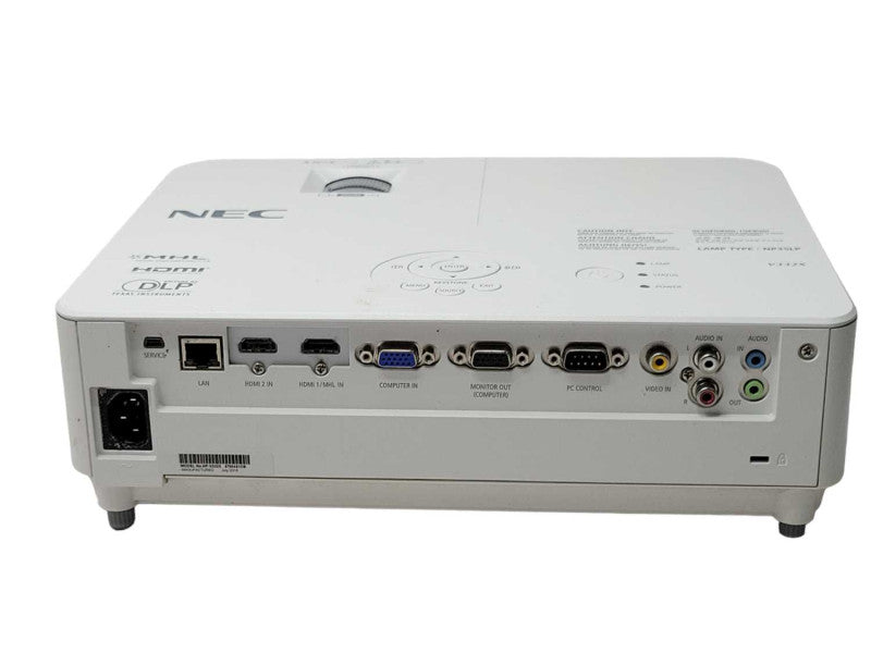 NEC V332X DLP Projector HDMI, No Remote controller READ _