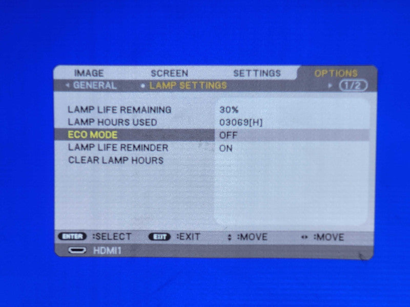 NEC V332X DLP Projector HDMI 3069 Lamp Hours, No Remote controller _
