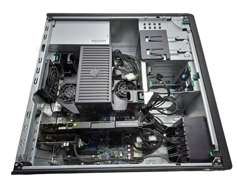 HP Z440 Xeon E5-1620 v3 @ 3.50GHz 16GB DDR4 Quadro K4200 GPU 700W PSU )