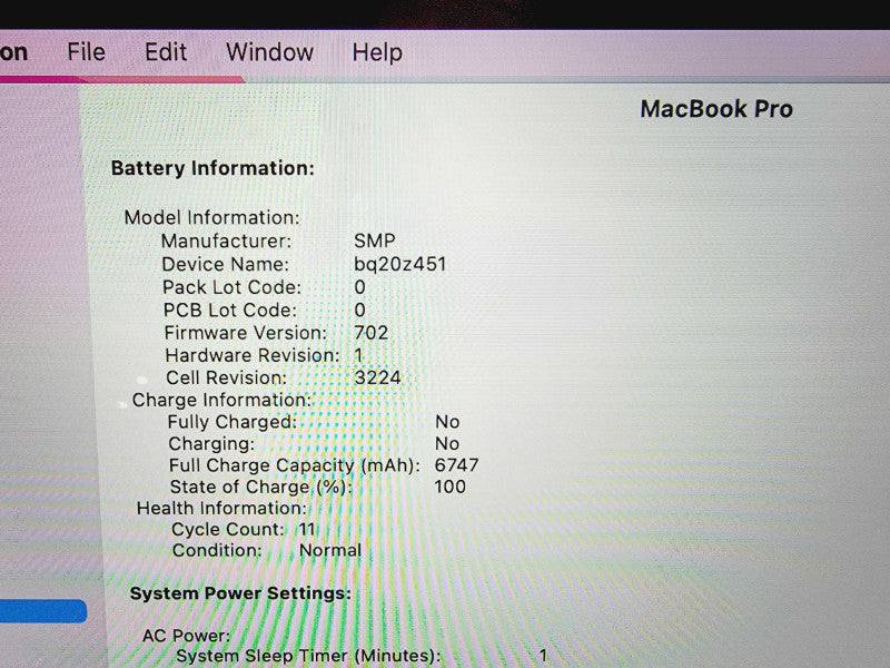 Apple Macbook Pro 2015 13\\" Core i5-5257U @ 2.7GHz 8GB DDR3 500GB SSD (