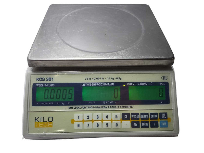 Kilotech Counting Scale KCS 301 â 15KG Capacity $
