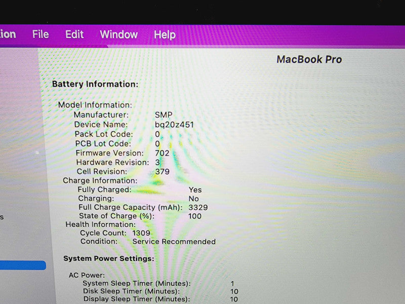Apple Macbook Pro 2015 13\\" Core i5-5257U @ 2.7GHz 8GB DDR3 500GB SSD [Read] (