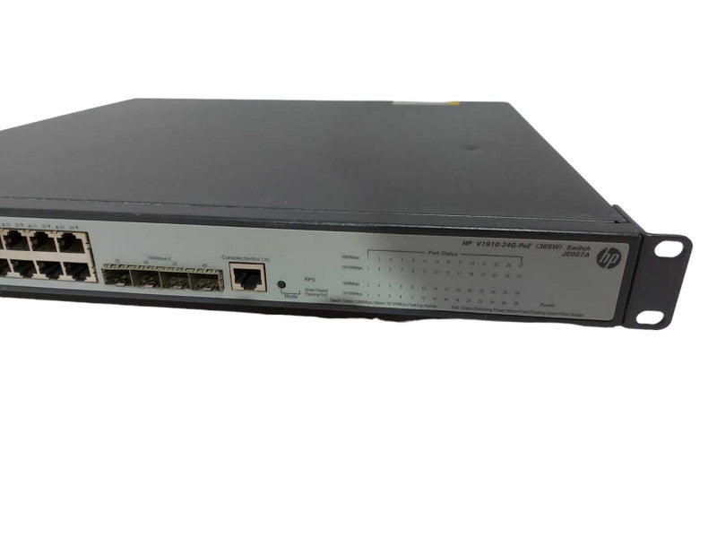 HP V1910-24G-PoE Gigabit PoE Network Switch 365W JE007A - Fact Reset Q#