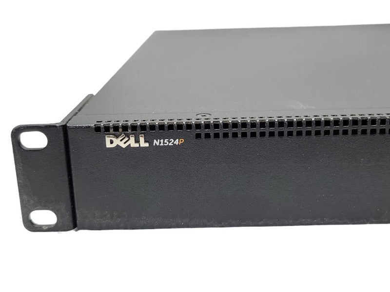 Dell Networking N1524P PoE Switch 24x 1Gb PoE, 4x SFP W/Rack Mount ears _