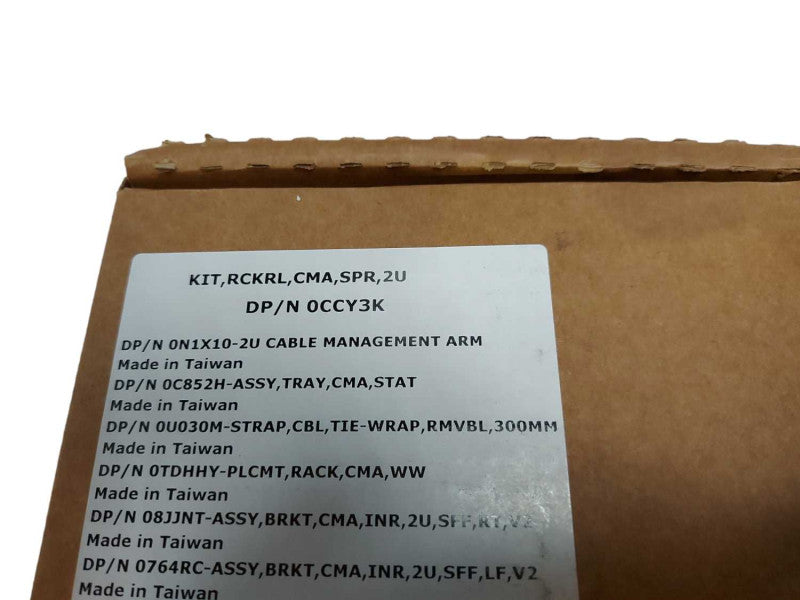 New Open-Box Dell Cable Management Arm Kit  0CCY3K Kit, RCKRL, CMA, SPR, 2U #