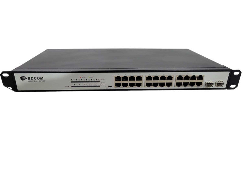 BDCOM S1526-24P-400 26-port Unmanageable Full Gigabit PoE !