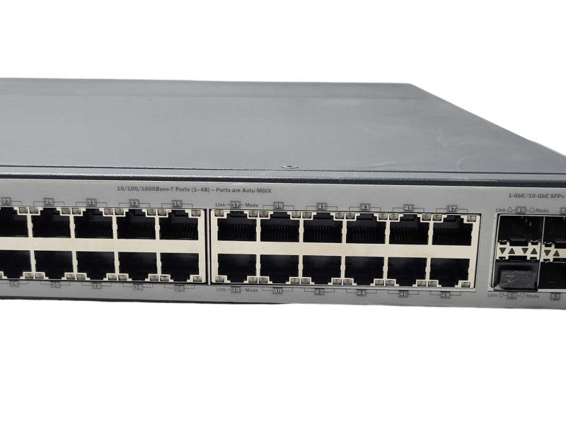 HP E3800 48G-4SFP+ J9576A 48 Port Gigabit 4x SFP+ 2x PSU Switch  Q_