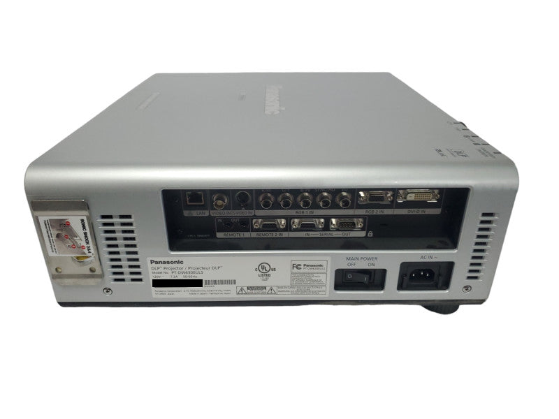 Pansonic PT-DW6300 WXGA DLP Home Cinema Projector Q|