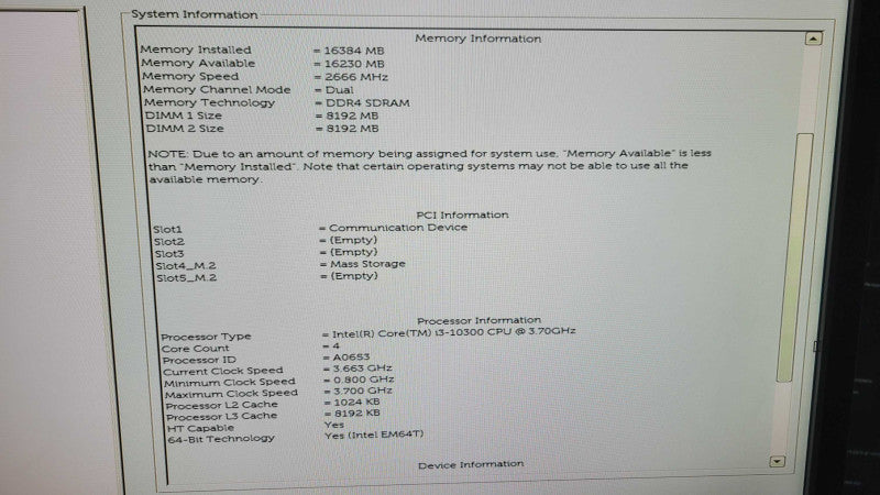 Dell OptiPlex 3090 - Core i3-10300 | 16GB | 256GB NVMe Q%
