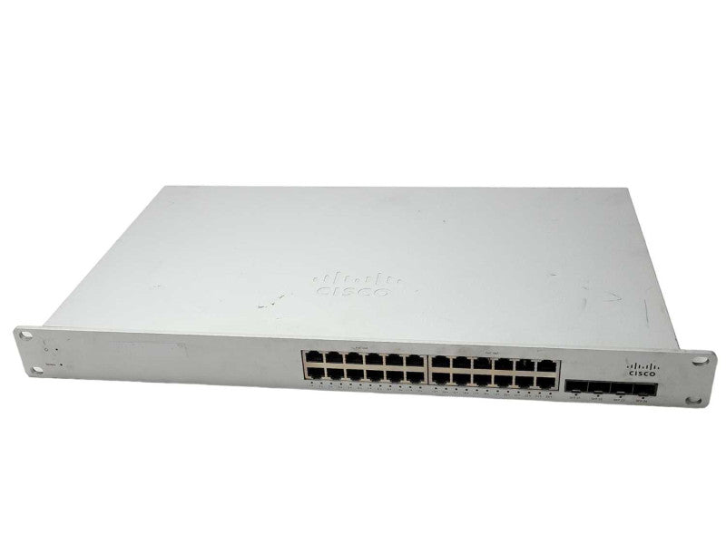 Cisco Meraki MS220-24P-HW 24-Port Gigabit Cloud Managed PoE Switch, UNCLAIMED _
