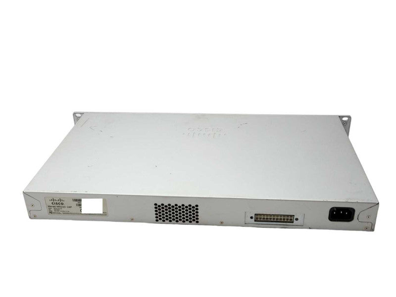 Cisco Meraki MS220-24P-HW 24-Port Gigabit Cloud Managed PoE Switch, UNCLAIMED _
