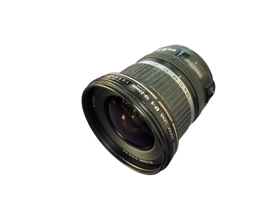 Canon Camera Zoom Lens EF-S 10-22mm 1:3.5-4.5 USM Ф77mm $