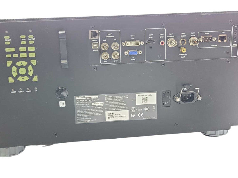 Digital Projector DLP Projector HIGHlite 740 1080P, READ _