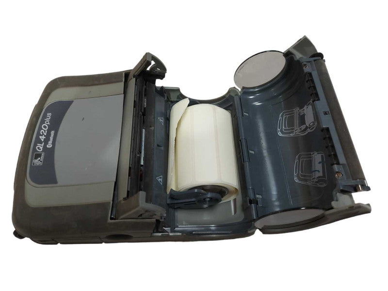 Zebra QL420 Plus Thermal Portable Barcode Printer USB Serial No Charger ASIS #