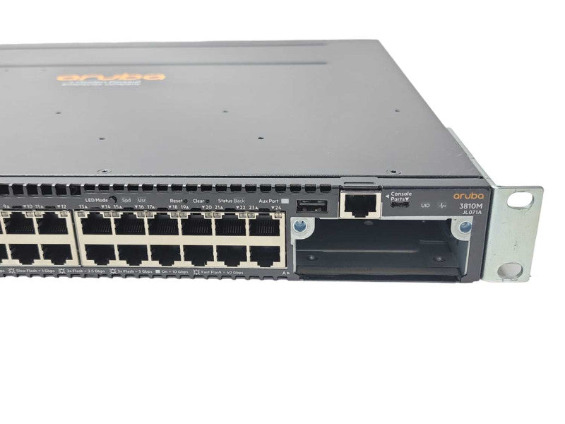 Aruba 3810M 24Port Gigabit Managed Ethernet Switch JL071A 1x PSU _
