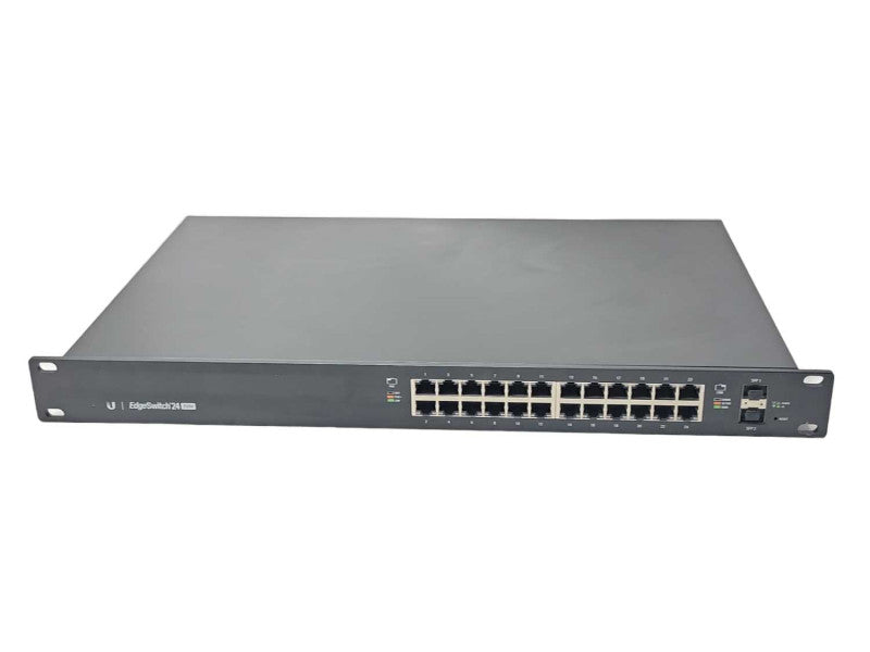 Ubiquiti EdgeSwitch ES-24-250W 24-Port Managed PoE Gigabit switch, READ _