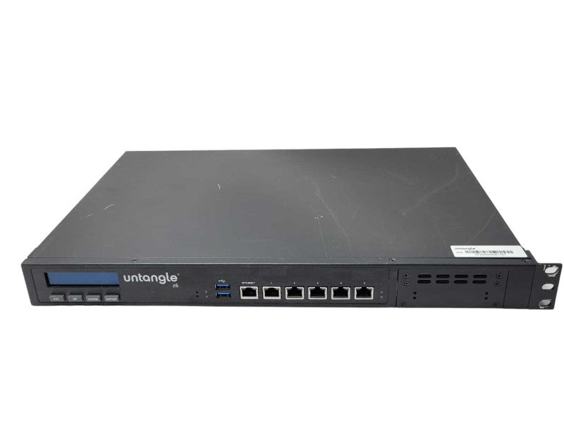 Arista Caswell CAR-2070 Untangle z6 1U network communication appliance, READ _