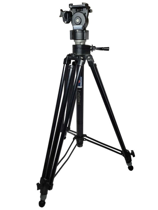 Manfrotto 028B Black Tripod Legs with 136 Video Head %