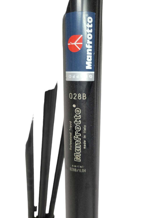 Manfrotto 028B Black Tripod Legs with 136 Video Head %