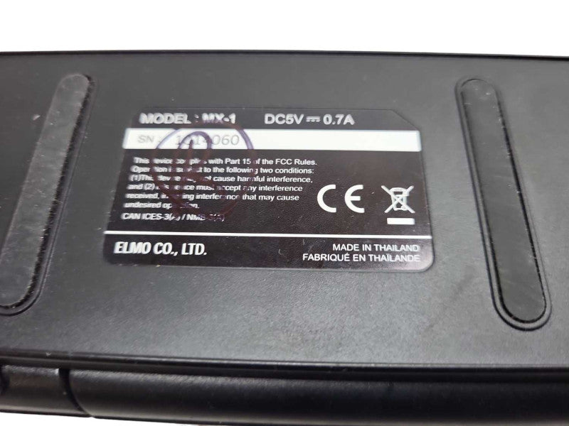 Elmo MX-1 Portable 4K/Ultra HD Visual Presenter &