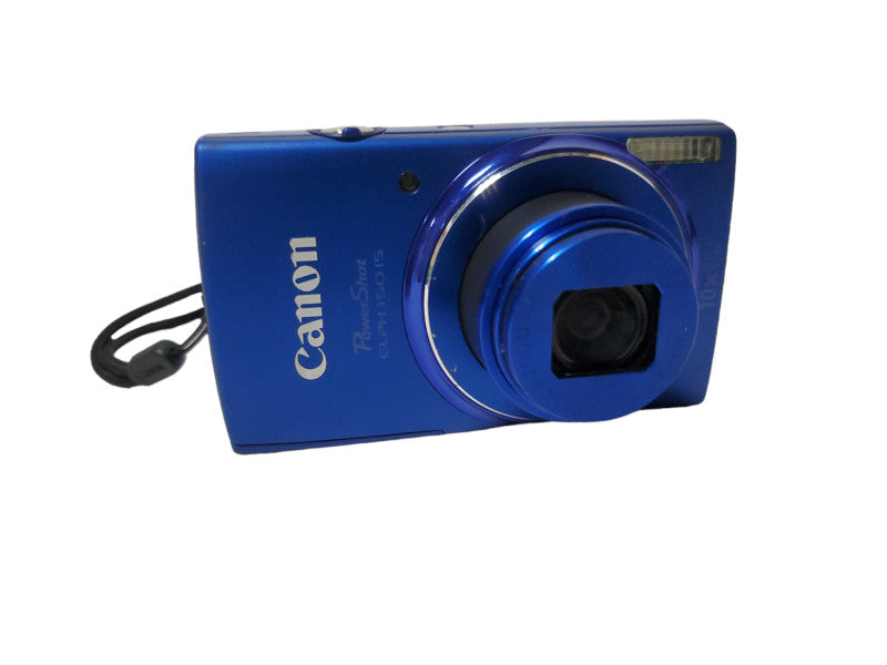 Canon PowerShot ELPH 150 IS 20.0MP Blue Digital Camera (AS-IS) |