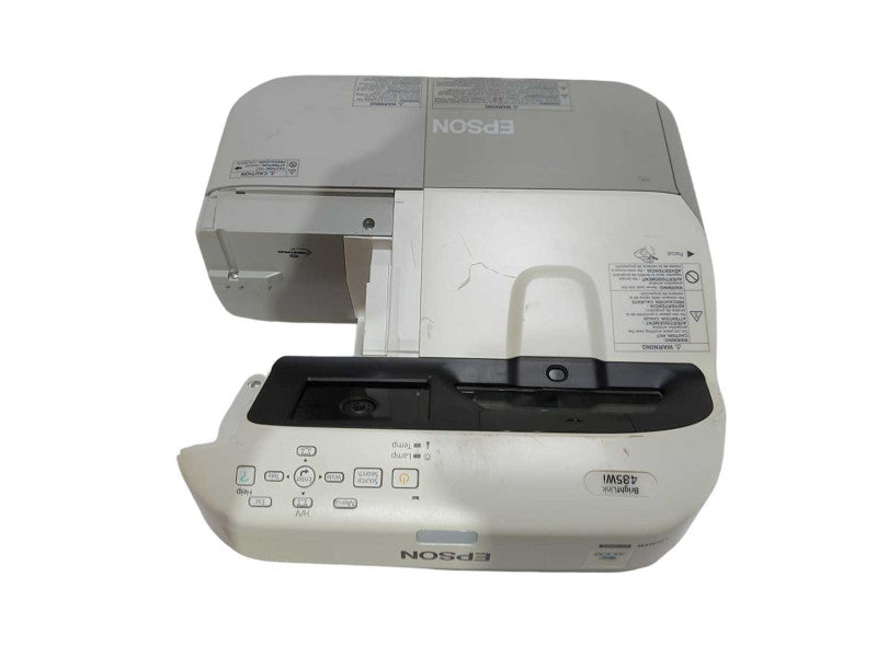 Epson LCD Projector H452A BrightLink 485Wi WXGA Ultra Short Throw 1967 hrs #