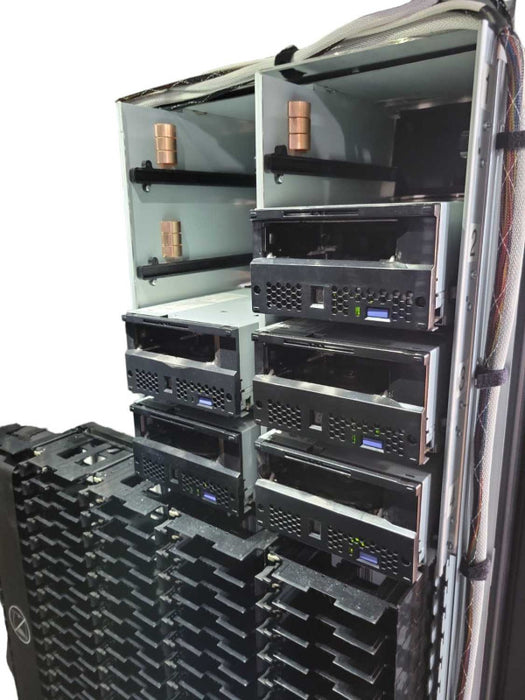 IBM System Storage TS4500 with 5x LTO Ultrium 8 FC Tape Drives, READ _