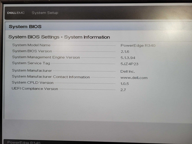OPEN BOX Dell PowerEdge R340, Xeon E-2136 3.3Ghz 32GB DDR4 H330 2x PSU, 2.5\\" !