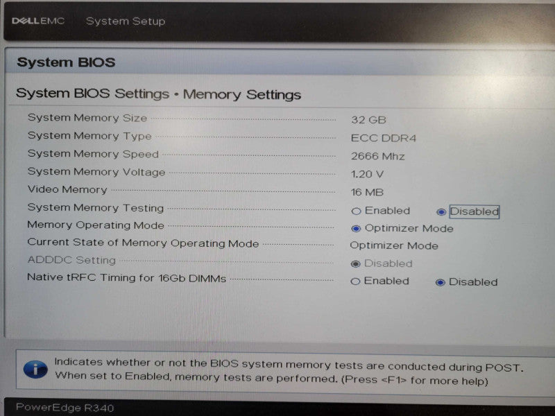 OPEN BOX Dell PowerEdge R340, Xeon E-2136 3.3Ghz 32GB DDR4 H330 2x PSU, 2.5\\" !