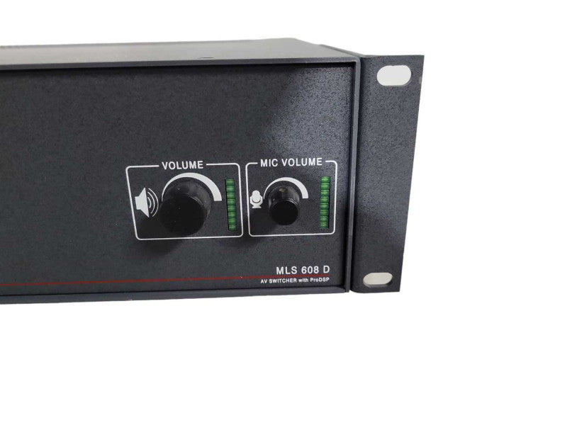 Extron MLS 608 D MediaLink Multi-Input Audio Video Switcher Transmitter !