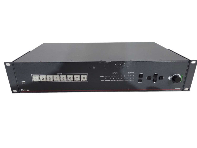Extron IN1608 Scaling Presentation Switcher Eight 8 Input SA HDBT !