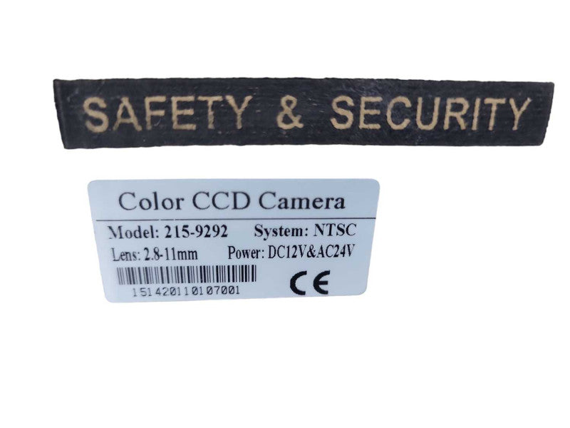 CCD - Model 2159292 Security Camera &