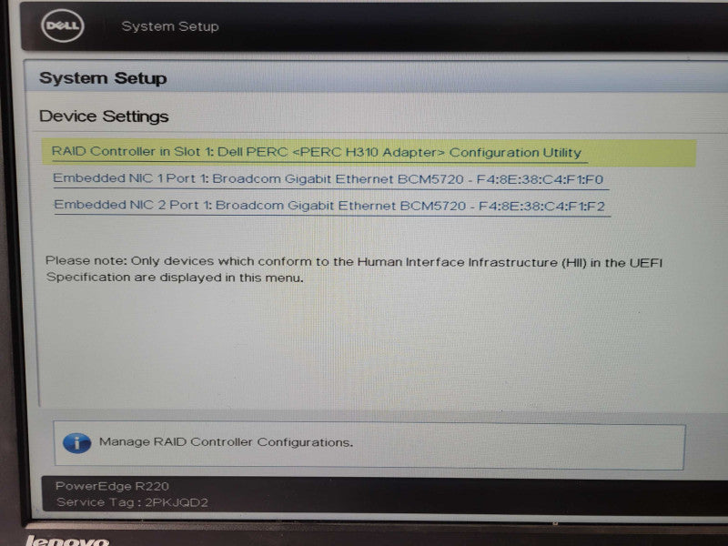 Dell R220 1U Server, Xeon E3 1220v3 3.1Ghz 8GB Ram H310 No HDD _
