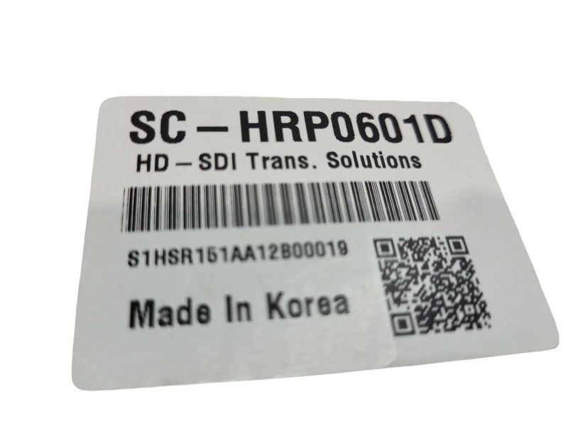 SC-HRP0601D HD-SDI 1CH Receiver &