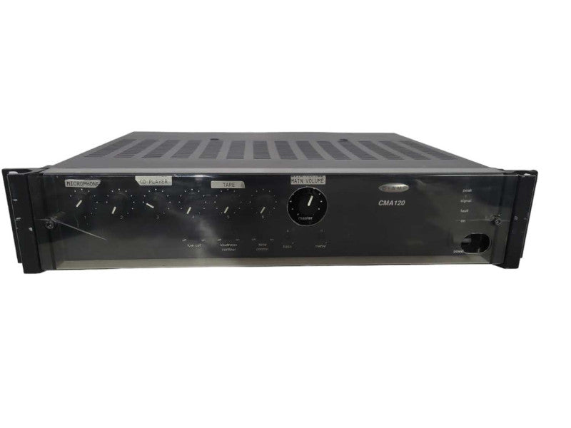 BIAMP CMA 120 CMA120 6 CHANNEL RACKMOUNT COMMERCIAL MIXER AMPLIFIER !