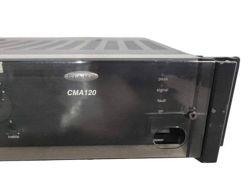 BIAMP CMA 120 CMA120 6 CHANNEL RACKMOUNT COMMERCIAL MIXER AMPLIFIER !