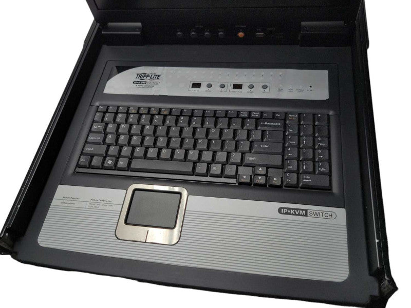 Tripp Lite NetDirector B020-U08-19-IP 8 Port 1U Rack Mount Console KVM Switch _