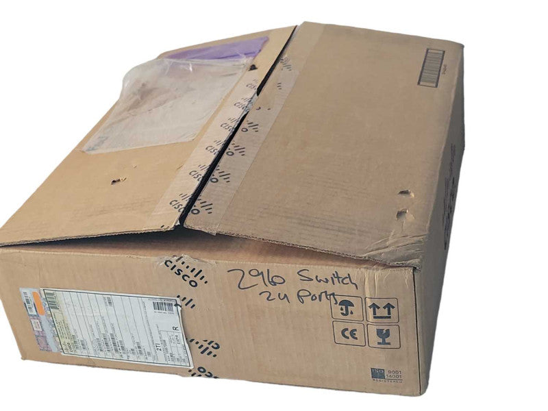 Cisco WS-C2960X-24PS-L Catalyst 24 Port GigE PoE 370W  Q_
