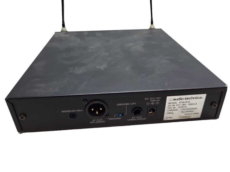 Audio Technica ATW-R14 Wireless Microphone Receiver &