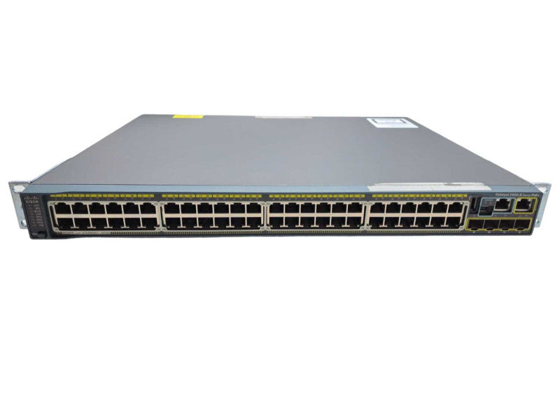 Cisco WS-C2960S-48LPS-L | 48-Port Gigabit PoE+ 370W Managed Switch )