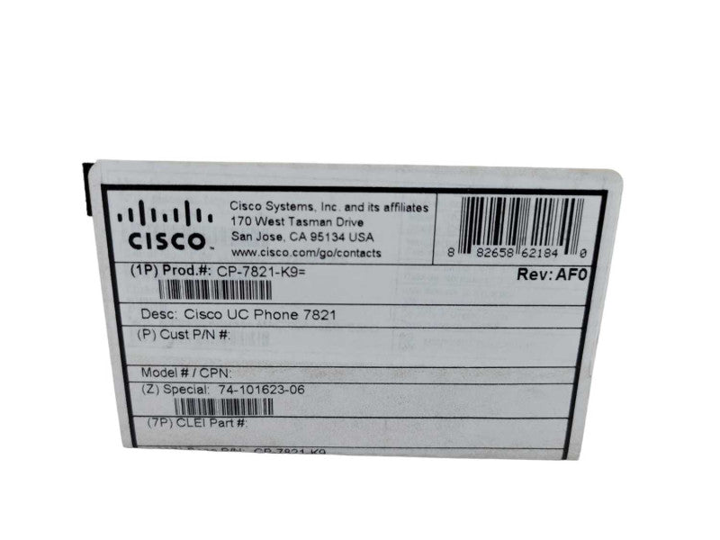 Cisco CP-7821-K9 IP Phone Q%