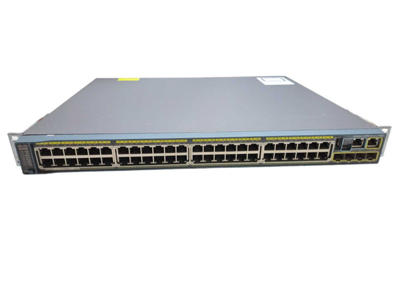 Cisco WS-C2960S-48FPS-L | 48 Port Gigabit PoE+ 740W | Network Switch )