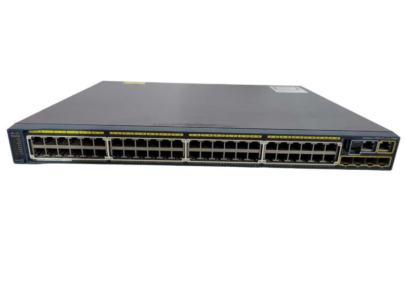 Cisco Catalyst 2960-S Series Gigabit PoE+ Network switch WS-C2960S-48FPS-L !
