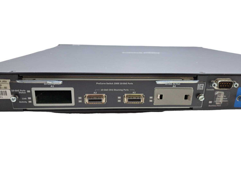 HP ProCurve Switch 2900-48G J9050A 48-Port Managed Gigabit + 10G Stack Module )