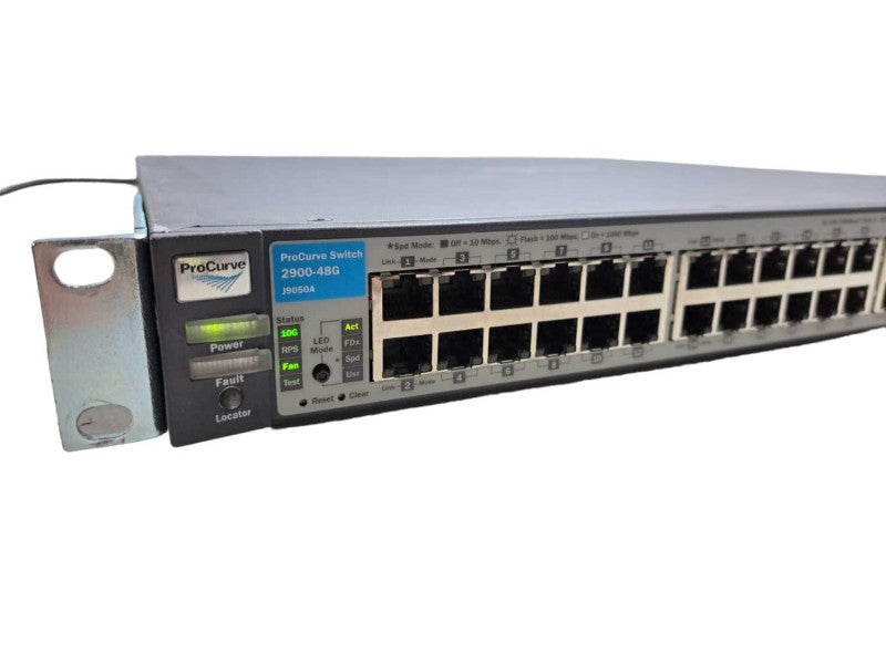 HP ProCurve Switch 2900-48G J9050A 48-Port Managed Gigabit + 10G Stack Module )
